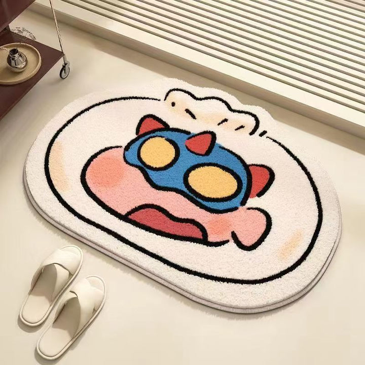 Cartoon Character Bath Mat