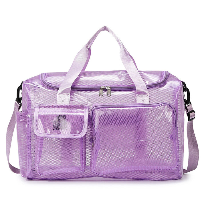 Transparent Gym and Travel Duffle