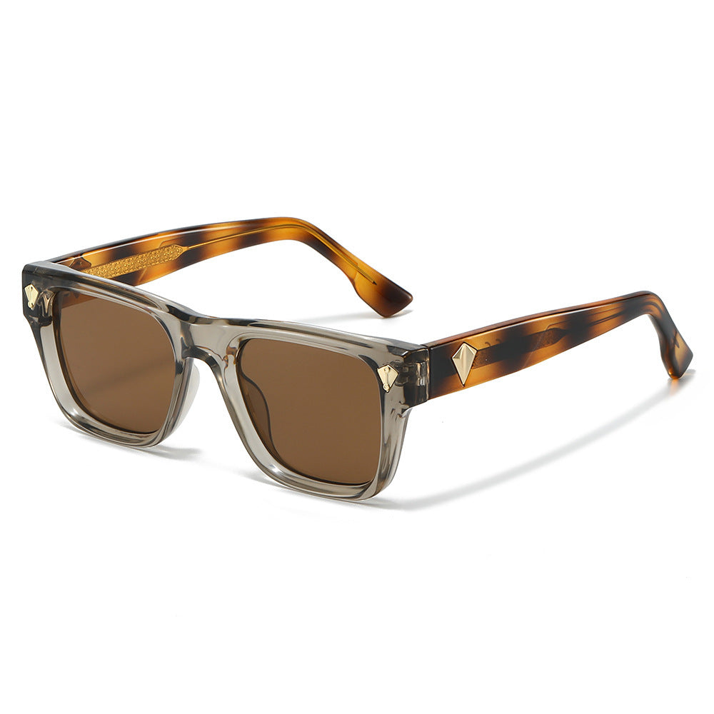 Bold Angular Framed Sunglasses Kalsten