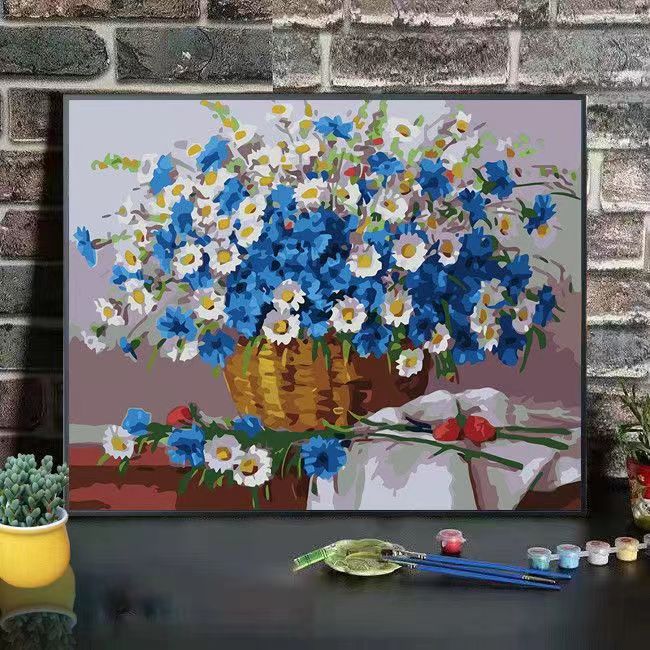 Scenic Mountain Landscape Art Canvas Print Kalsten