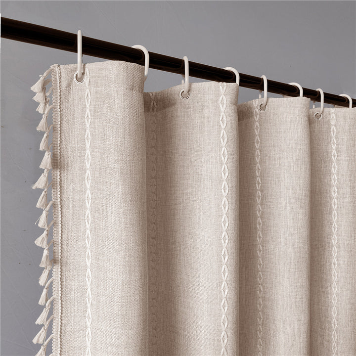 Premium Cotton Bathroom Shower Curtain Kalsten