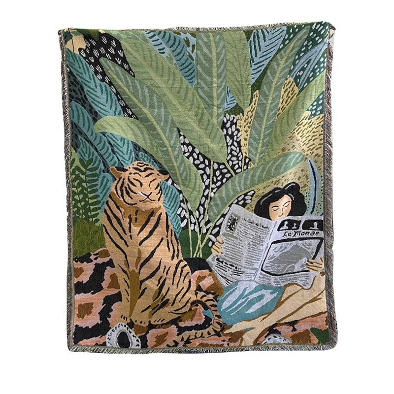 Bohemian-Style Outdoor Picnic Blanket