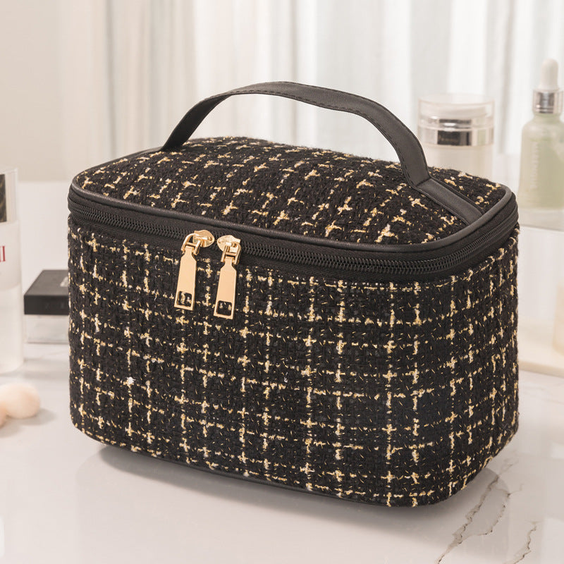 Stylish Quilted Cosmetic Case Kalsten