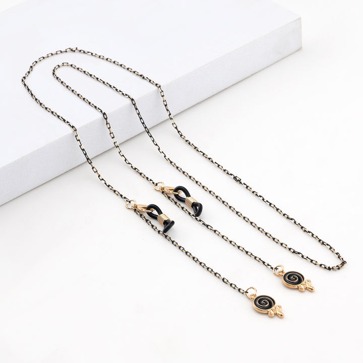 Elegant Geometric Eyewear Chain Kalsten