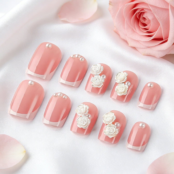 Decorative Floral Press-On Nails Kalsten 1787543134