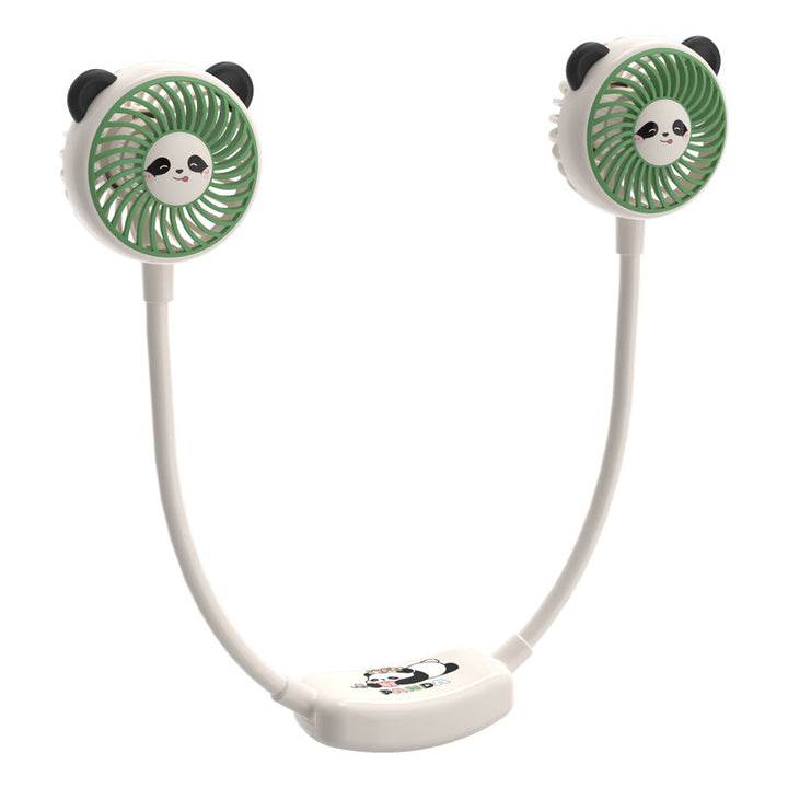 Women's Portable Neck Fan in Panda Design Kalsten