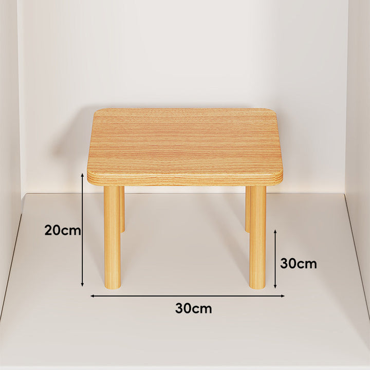 Adjustable Multi-Height Wooden Monitor Riser and Desktop Shelf