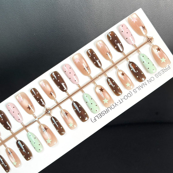 Fashion Press-On Nail Set Kalsten
