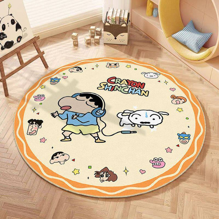 Fun Cartoon Character Round Area Rug