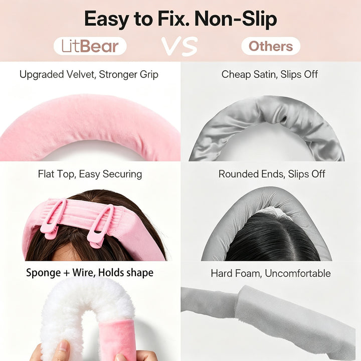 Heatless Hair Curling Kit
