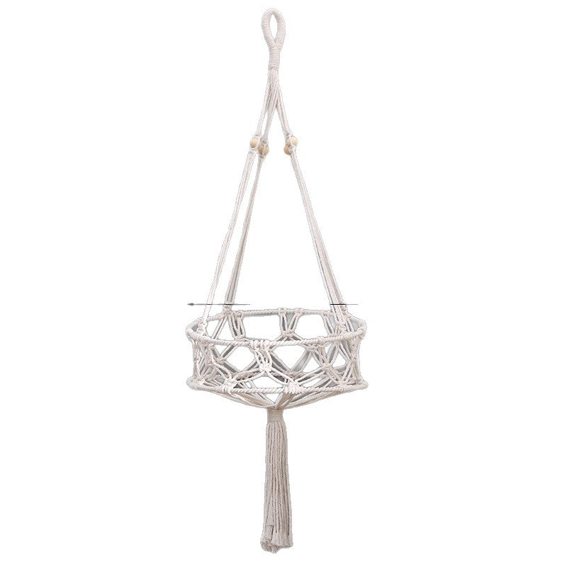 Decorative Macrame Hanging Basket Kalsten