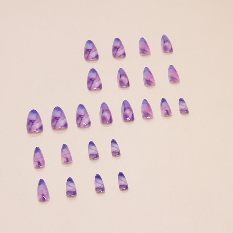 Artistic Marble Press-On Nail Tips Kalsten