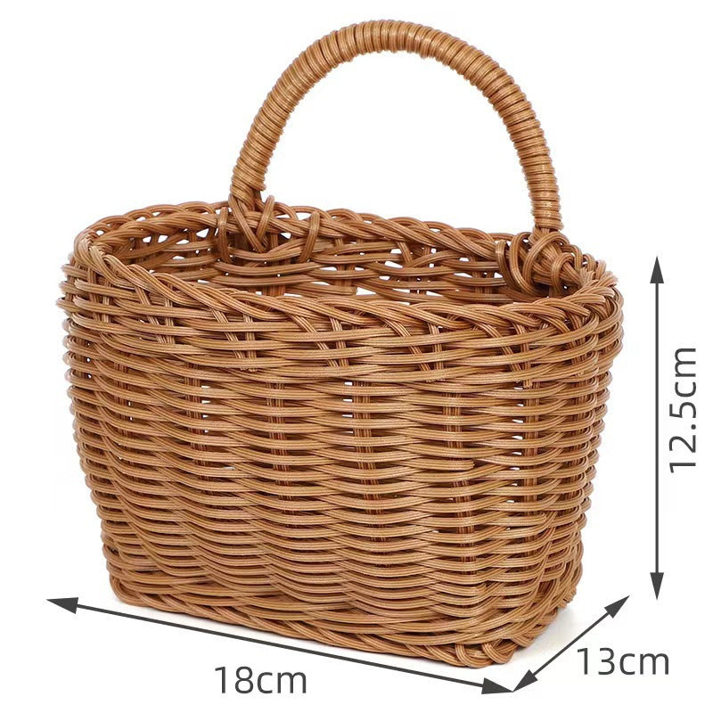 Handwoven Natural Storage Basket Kalsten