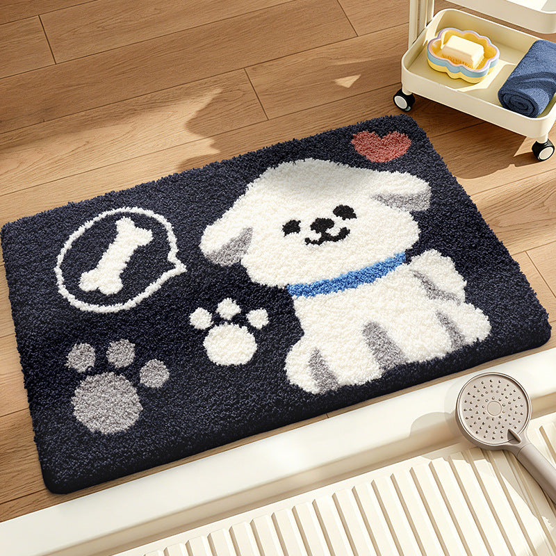 Cute Pet-Themed Bath Rug Kalsten