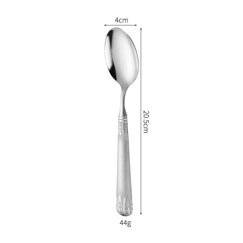 Elegant teaspoon with artistic handle design Kalsten