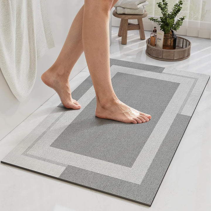 Textured Non-Slip Bath Mat Kalsten
