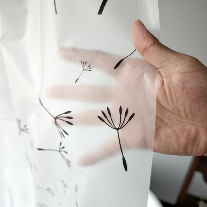 Dandelion Print Shower Curtain Kalsten