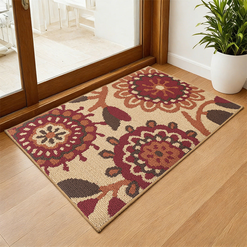 Artistic Floral Area Rug
