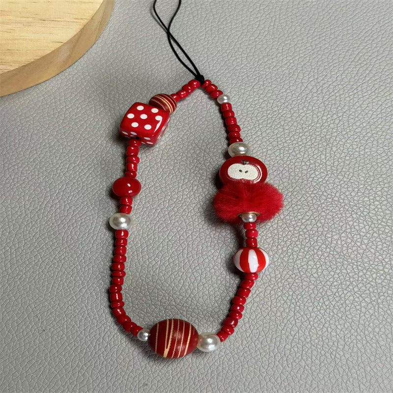 Decorative Beaded Charm Lanyard Kalsten 1790135971