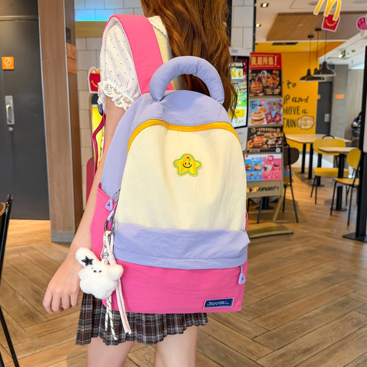Fun Character Embroidered Backpack Kalsten
