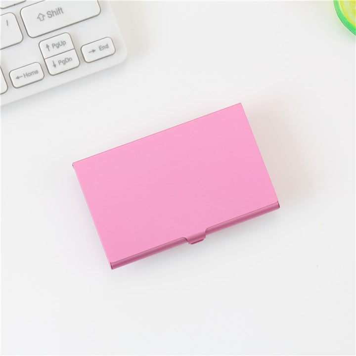 Premium Metal Business Card Holder