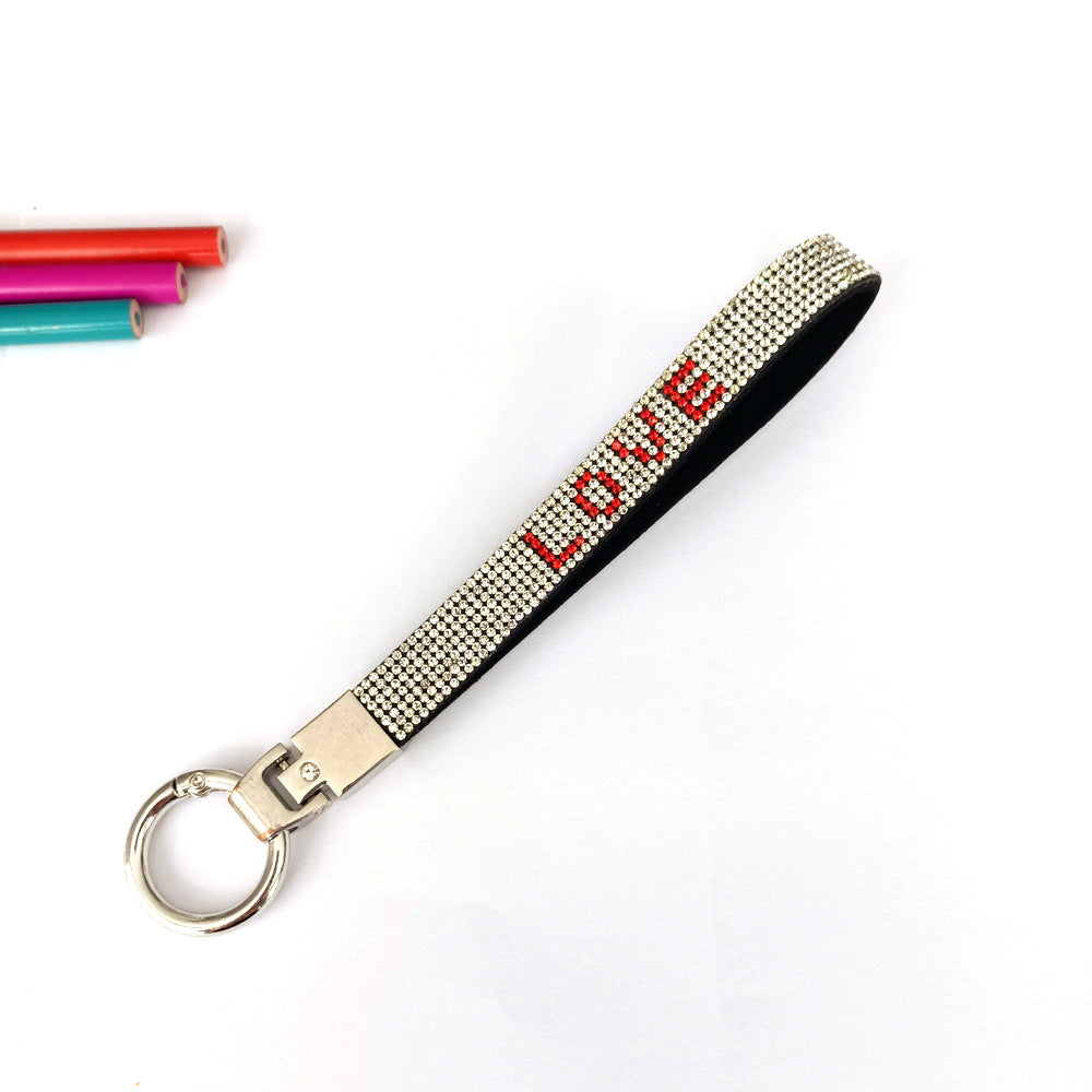 Elegant Rhinestone Keychain Kalsten