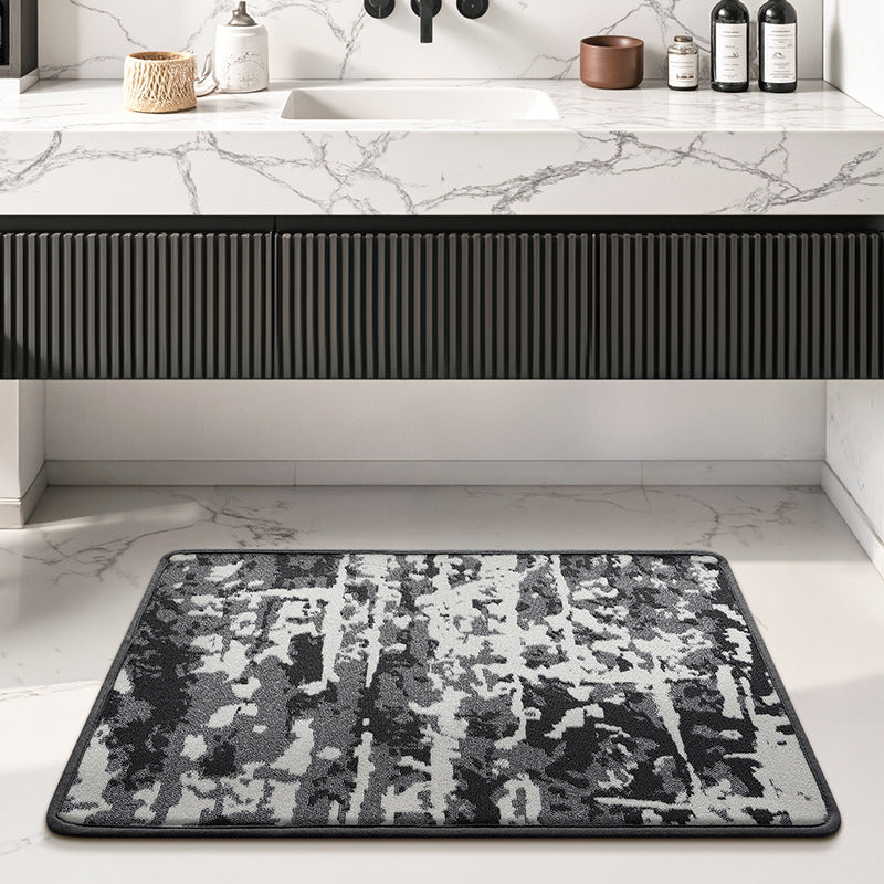 Abstract Pattern Anti-Fatigue Bath Mat