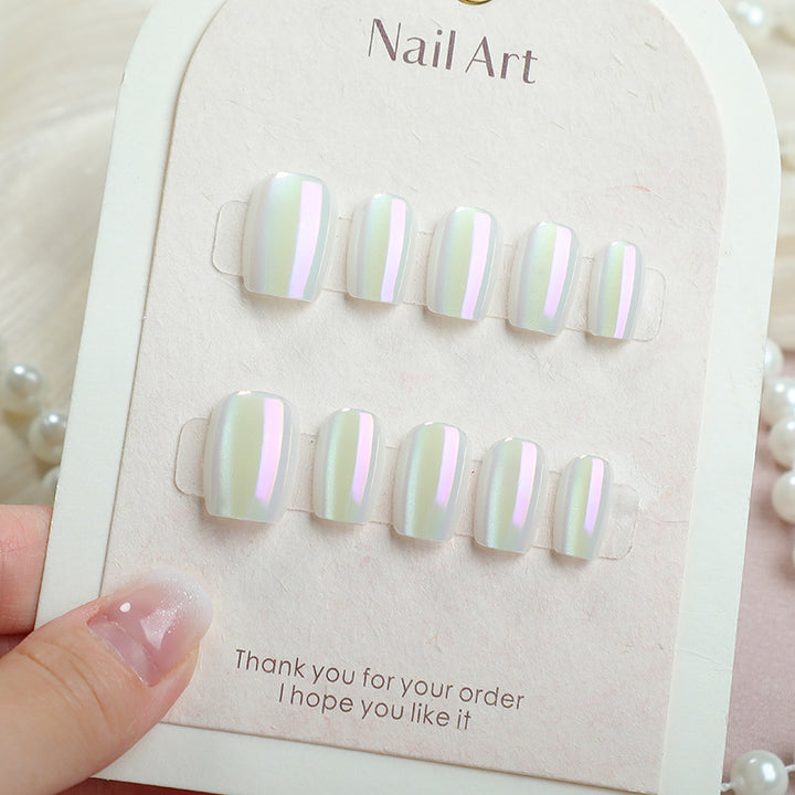 Elegant Press-On Nail Design Set