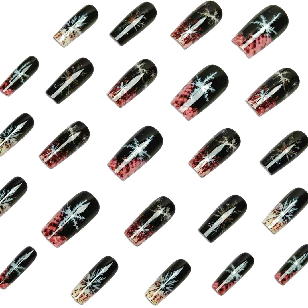 Winter-Themed Long-Lasting Nail Art Kalsten