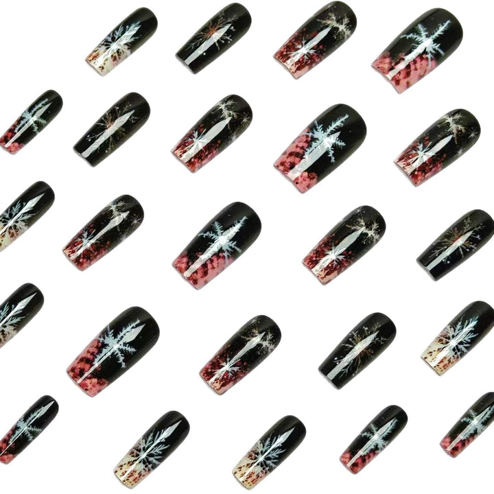 Winter-Themed Long-Lasting Nail Art Kalsten