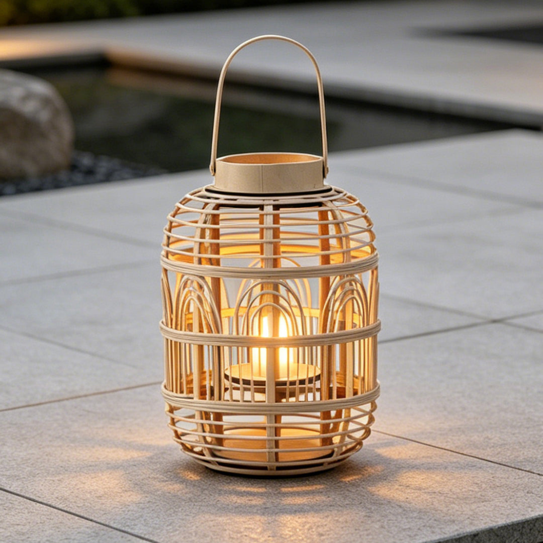 Decorative Rattan Lantern Kalsten