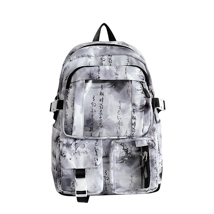 Artistic Graphic Print Backpack