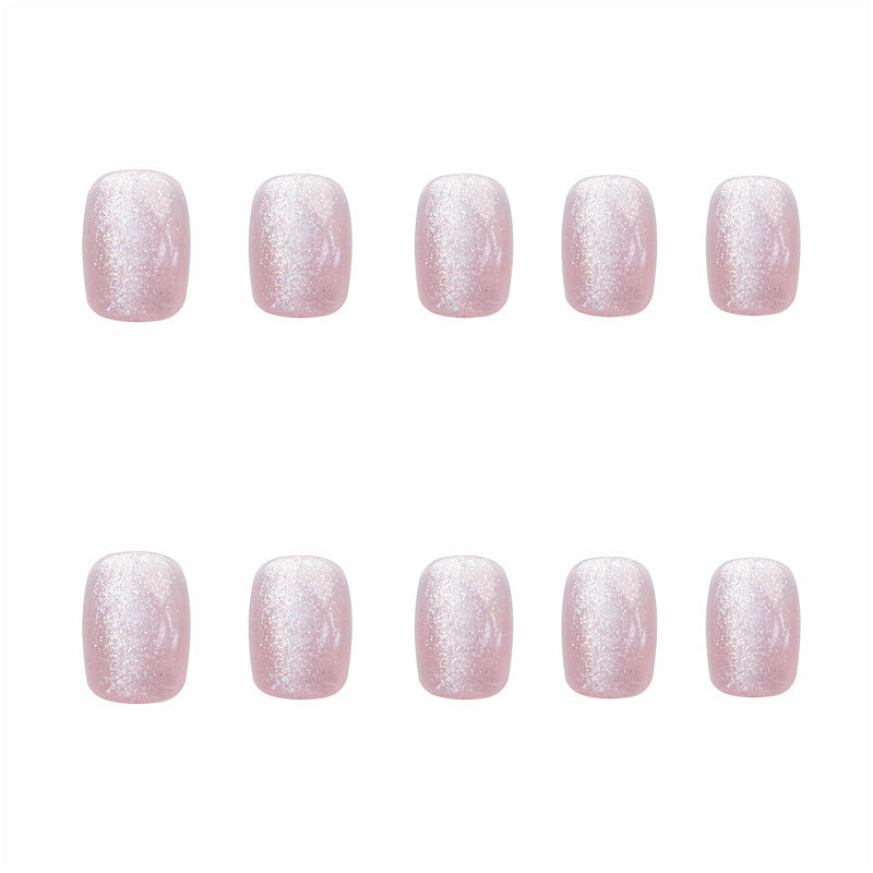 Elegant Glittery Press-On Nail Set