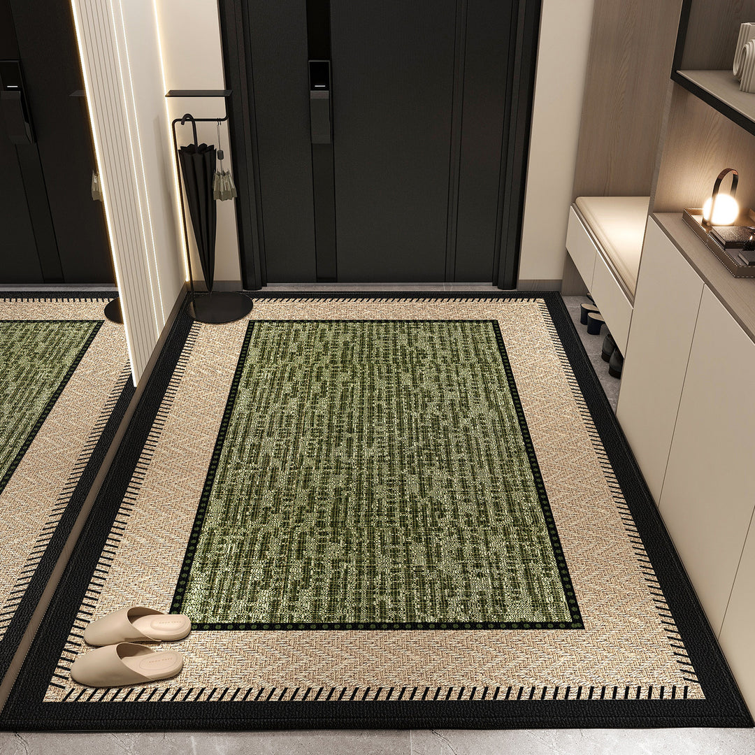 Elegant Floral Pattern Area Mat