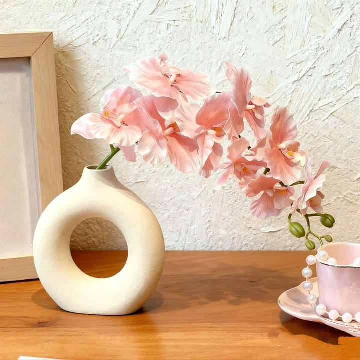 Elegant Silk Orchid Arrangement