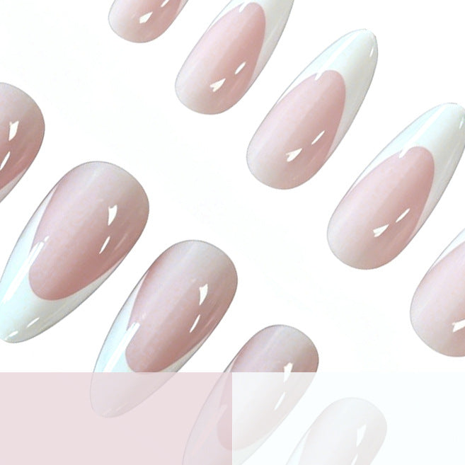 Elegant French Tip Acrylic Nail Enhancements Kalsten 1789915431