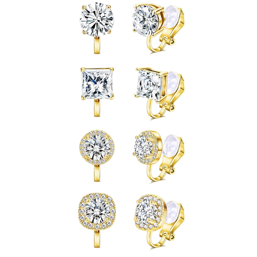 Luxurious Multi-Stone Ear Cuff Set Kalsten
