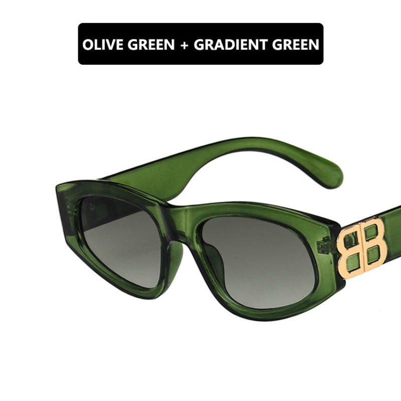 Women's fashionable cat-eye sunglasses with luxurious accents Kalsten