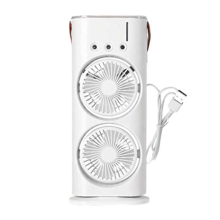 Ladies table fan with innovative dual-flow system Kalsten