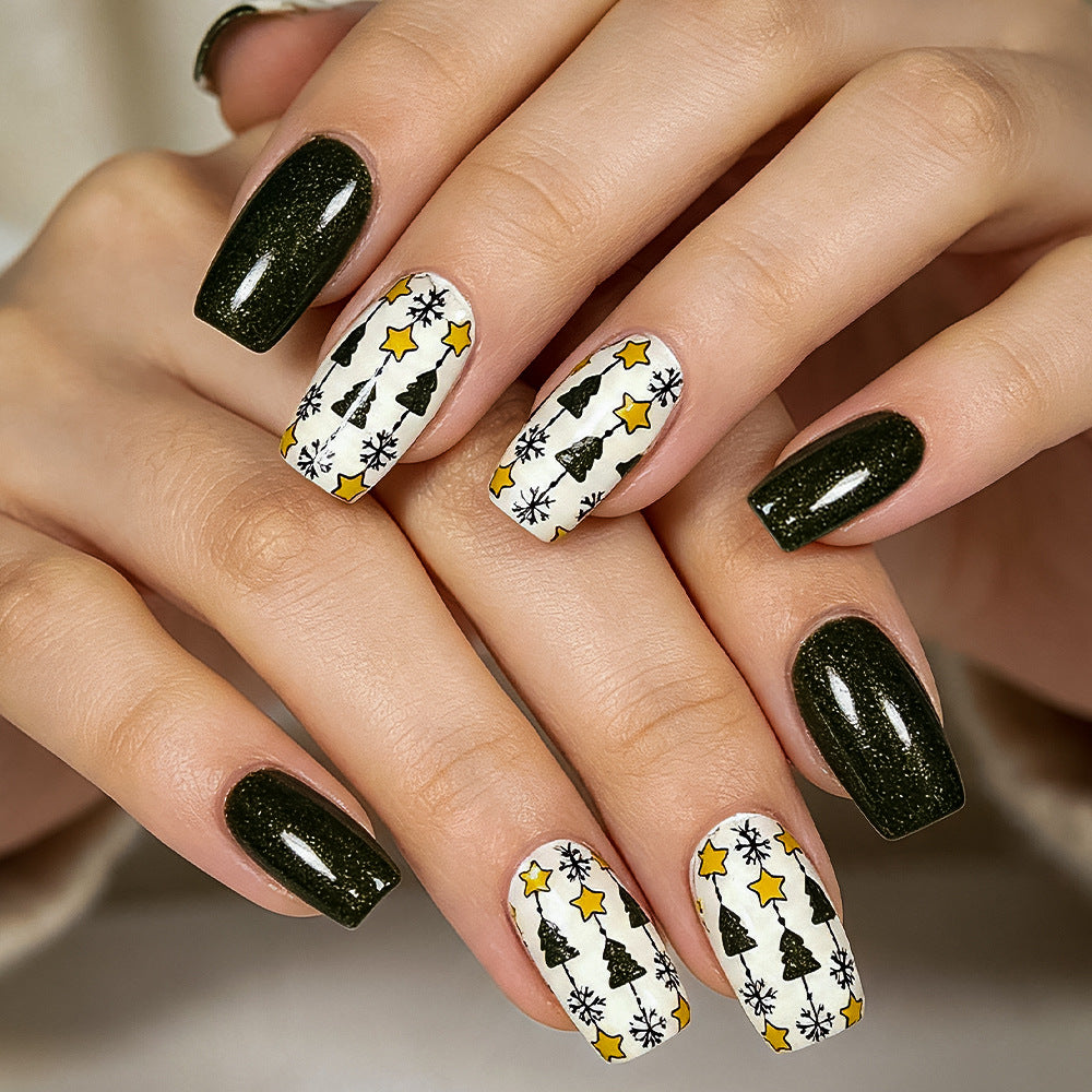 Festive Holiday Nail Art Set Kalsten