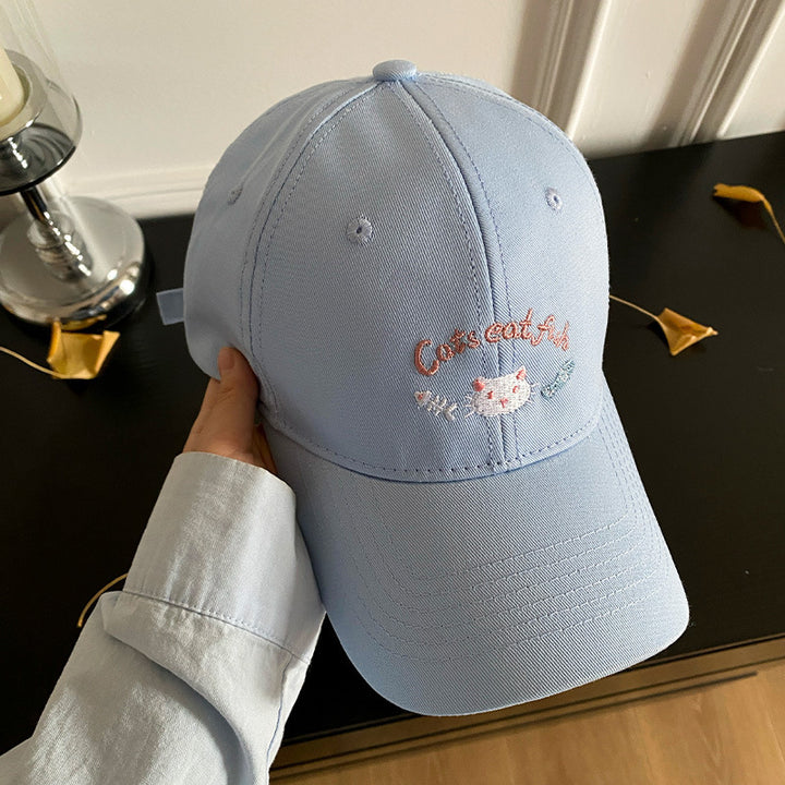 Embroidered Cotton Baseball Cap