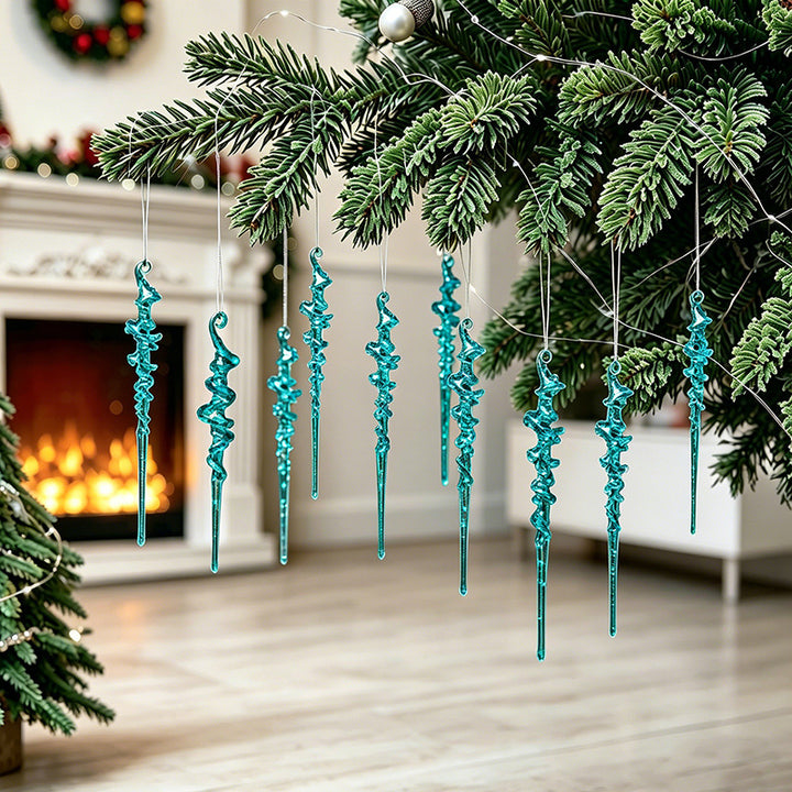 Hanging Icicle Ornament Set