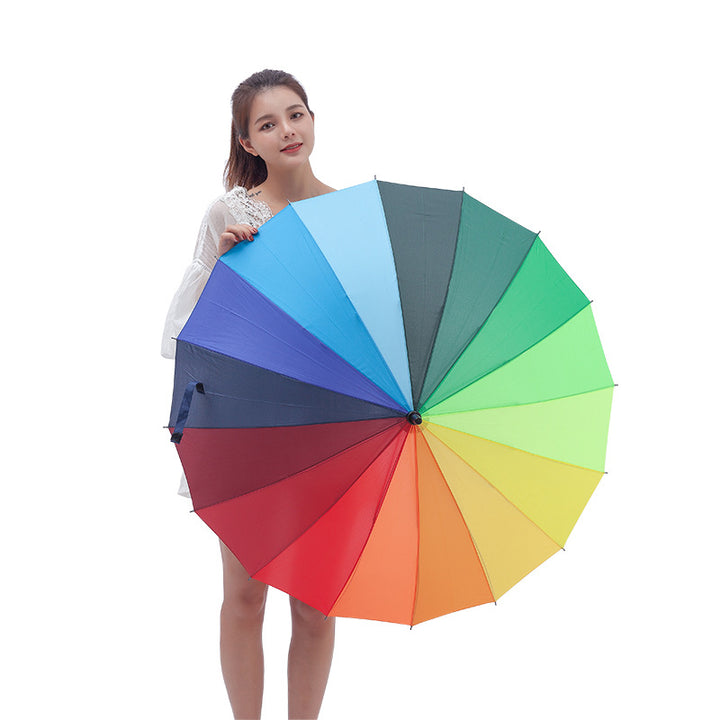 Ladies Rainbow Umbrella Kalsten