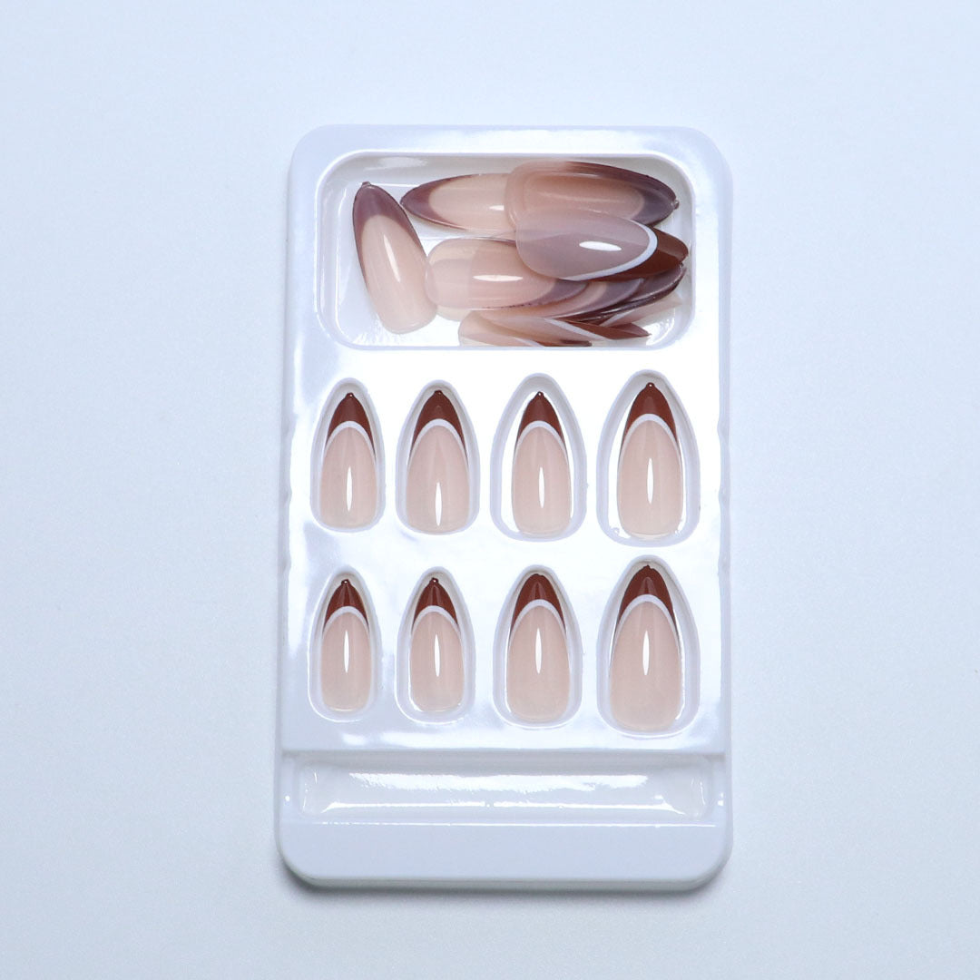 Premium Natural Finish Press-On Nail Tips Kalsten
