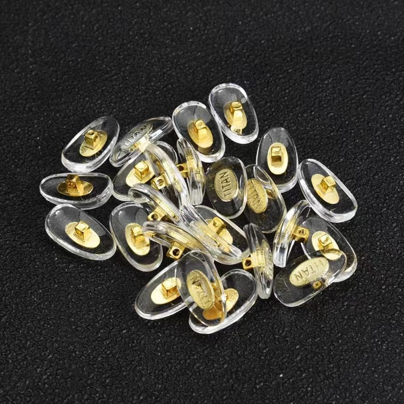 Eyewear Nose Pad Inserts with Gold Support Kalsten