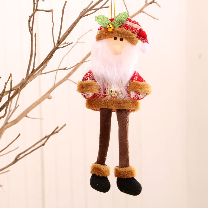 Festive Plush Bear Ornament Kalsten