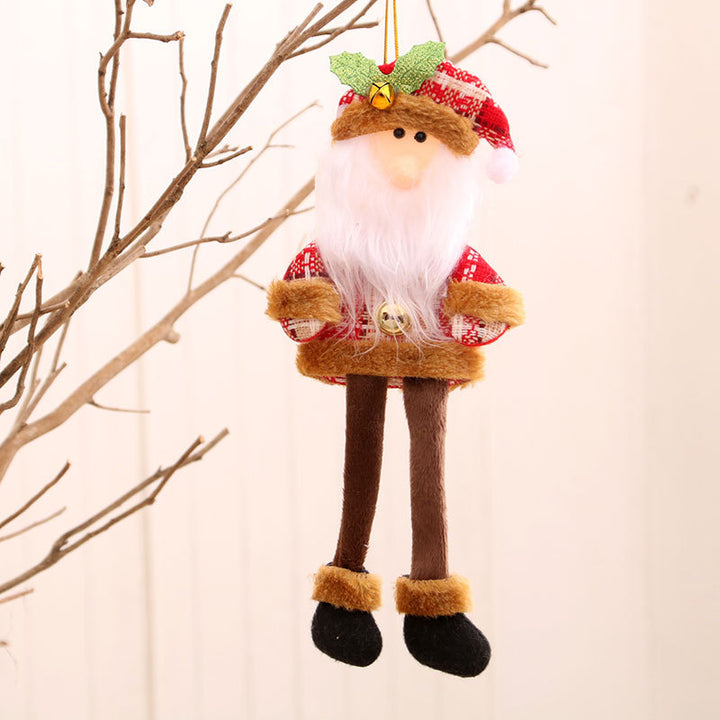 Festive Plush Bear Ornament Kalsten