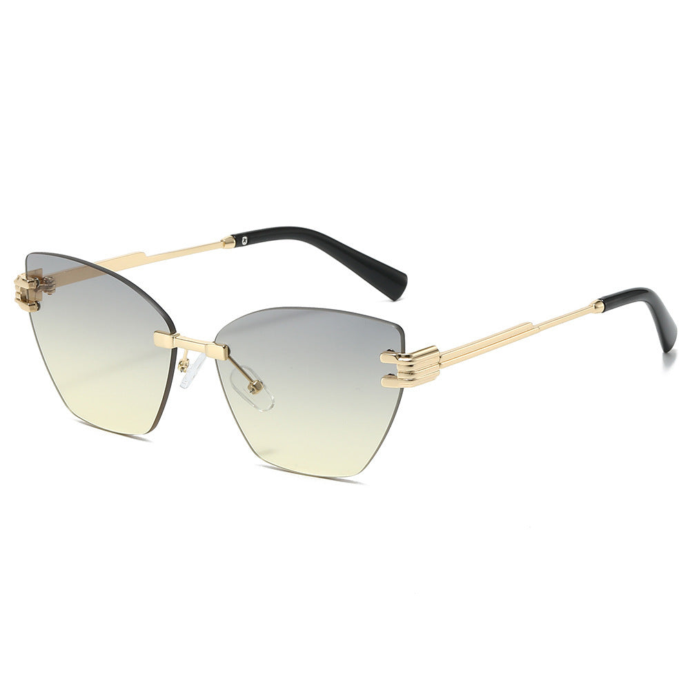 High-Fashion Gradient Shield Sunglasses Kalsten
