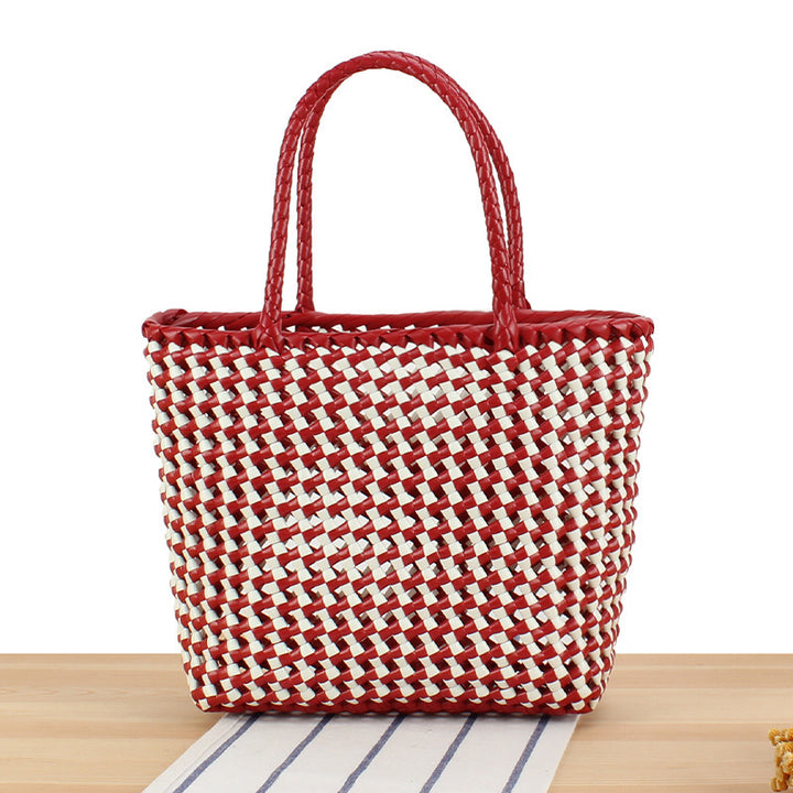Beach and shopping bag made of high-quality woven material Kalsten