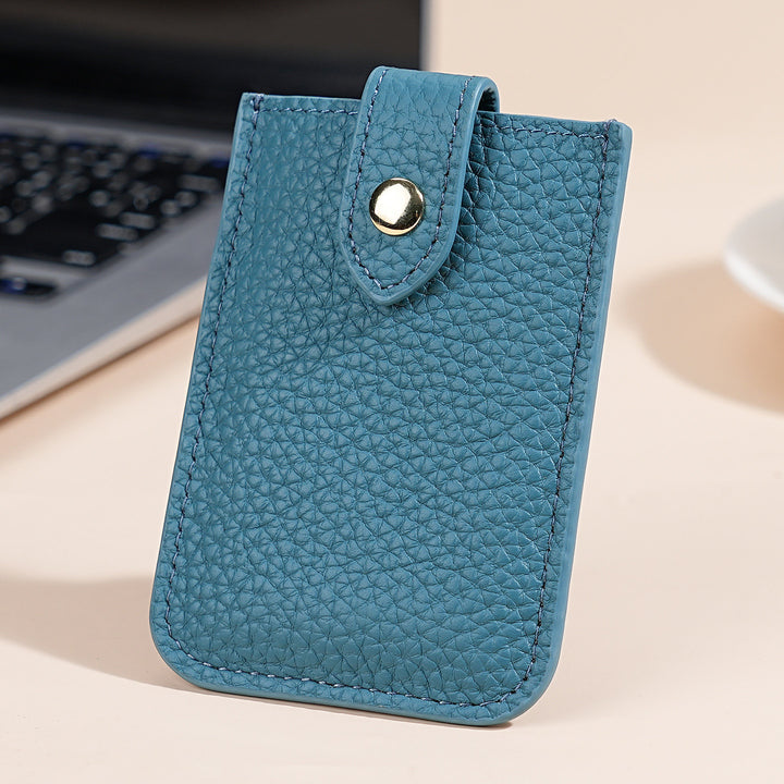 Leather RFID-Blocking Card Holder